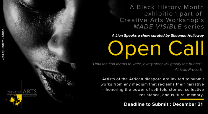 A Lion Speaks -Open Call Web Banner (704 x 388 px)
