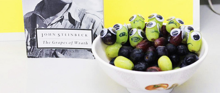 Edible Book - The Grapes of Wrath